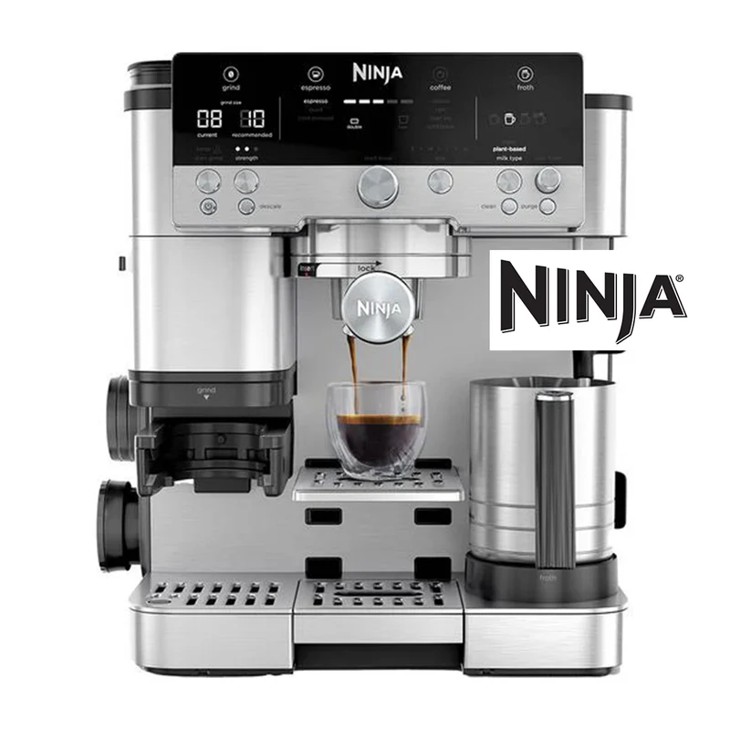 Ninja Luxe Cafe Premier Series 3-in-1 Espresso Coffee and Cold Brew Machine ES601UK